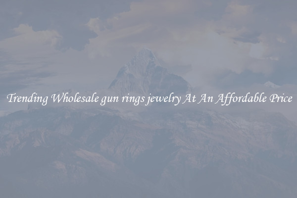 Trending Wholesale gun rings jewelry At An Affordable Price