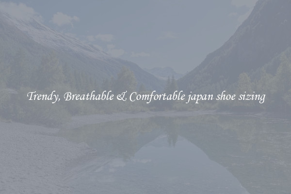 Trendy, Breathable & Comfortable japan shoe sizing
